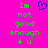 A static image with a bright pink background displays green pixelated text reading "Im not good enough 4 u" and a blue pixelated heart symbol above the text.