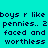 Pixelated text on a gradient background with repeated phrases and partial text.