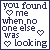 nine identical displaying text with heart symbols, where the 'u' in 'you' changes color across frames