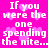 A static image with bright pink background and white pixelated text repeating "If you were the one spending the nite..." in four identical quadrants.