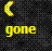A 2x2 contact sheet of three animated frames showing pixel art icons with bananas, text, and a cartoon character on blue background.