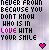 A static image displays repeated text 'never frown because you dont know who is in love with your smile' with pink hearts and vertical dotted lines on a gray background.
