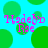 Pixelated cyan background with green circles and pink text reading "Made by Foe" in four repeated sections.