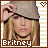 identical pixelated images showing a person with long blonde hair wearing a beige hat, each labeled 'Britney' below