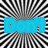 Black-and-white radial striped background with blue and red text reading "Don't Worry About It.".