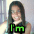 A four- shows a person with long dark hair in two states: smiling with hand under chin and neutral expression, with green text overlays reading 'I'm' and 'me' on the left and 'just' with a red heart on the right