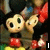 Animated cartoon character with large eyes and red shorts stands on a yellow platform, transitioning from 'I' to 'love' text below.