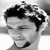 Black-and-white animated buddy icon featuring a person's head on the left and bold text "I LUV BAM!!!" on the right, with visible pixelation and dithering effects.