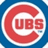 Pixelated graphic with blue background, red text, and a circular Cubs logo featuring 'C' and 'UBS' letters.