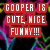 Pixelated text overlays on a black background with neon-colored abstract lines, featuring red and white blocky lettering.