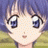 A pixelated anime-style character with purple hair and blue eyes on the left, next to a black background with white text "Anime IM" and "COM" on the right.
