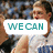 A four- shows a person in a white and blue sports jersey with text overlays reading WE CAN, PLAY WITH, BLOOD!!, and an empty