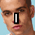 Pixelated image of a person with a black rectangle over the eyes, next to a purple heart with the word "Love" in white text on a white background.
