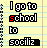 repeated text phrases on a lined paper background with alternating red and black lettering