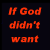 A static digital image with four colored text blocks on a black background, each in distinct pixelated fonts.