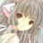 A 48x48 pixel animated buddy icon featuring a stylized anime character with light brown hair and pink cat ears on the left, paired with black background text reading "Anime IM" above smaller cursive "COM" on the right.