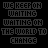 A static digital image displays repeated text fragments in a pattern with colorful pixelated accents on a black background