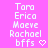 Pixelated text on a bright pink background with white lettering and a heart symbol.
