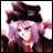 A pixelated anime-style character with purple hair and a black hat on the left, next to stylized text reading "Anime IM" above "COM" on a black background.