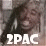 A 46x46 pixel animated contact sheet showing two frames of a buddy icon with a grayscale portrait on the left and green text logo on the right against dark background.