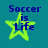 Three yellow star-shaped icons with blue text on a teal background, each displaying different phrases.