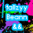 Pixelated digital image with colorful text elements and symbols on a dark, multicolored background.