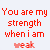 Pixelated text phrases in various colors arranged across a light background with one icon showing a purple flower and white gem.