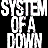 A 6-frame contact sheet of a System of a Down-themed animated buddy icon with text and character images arranged in a 3x2 grid.