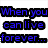 A four- with text overlays and character images, featuring pixelated blue text on white backgrounds and a central character image