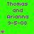 Green background with purple text reading "Thomas and Arianna 9-5-08" repeated across three , each containing a vertical sequence of pink star icons