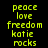 Yellow pixelated text on black background with red horizontal bars over specific words in three