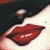 A pixelated close-up of lips with red lipstick, a dark hat, and green text reading 'Original Icons .com' on the right.