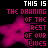 A static image with a black background featuring repeated pink star shapes and text in white and pink pixelated font.