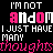 Animated contact sheet of a pixelated text-based icon with repeating phrases in white and pink on black background, showing frame-by-frame changes in letter spacing and color contrast.
