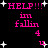 Pixelated pink text and white stars on black background with animated star positions.