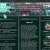Static pixelated image showing a dark green interface with three vertical panels, a light blue circular element at top left, and a pink horizontal bar across the top.
