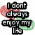 Pixelated text on a white background with red and green heart shapes, each phrase in black outlined letters.