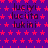 Static image with purple background covered in red stars, displaying repeated text in dark purple font.