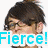 A pixelated image of a person with dark hair and glasses in three distinct poses, each overlaid with text fragments.