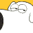 Animated contact sheet of a cartoon dog character holding martini glasses against a yellow background with distorted text and a Family Guy logo.