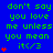 Blue background with green text repeating 'don't say you love me unless you mean it</3' and red heart symbols in a pattern