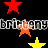 Pixelated stars in red, purple, blue, orange, yellow, and green float above two horizontal bands of repeating silver text on a black background.