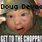 A pixelated image of a child in a green military-style uniform and helmet with text overlays reading 'Doug DeVos 10 Years', 'GET TO THE CHOPPA!', and 'Ago'.