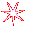 Static image of multiple colorful starburst shapes with white centers scattered across a gray background.