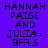 Pixelated text on purple background with cyan highlight changes across three views