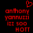 Red pixelated text and a heart symbol on black background, with visible animation changes between frames.