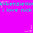 A bright pink background features repeated cyan text reading "i love nick" and "kenzie=lo", with yellow stars and white dots scattered throughout.