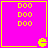Four identical display yellow pixelated text "DOO" repeated three times on bright pink backgrounds with yellow borders, each containing a small yellow Pac-Man-like character at the bottom-right corner