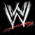 A stylized silver WWE logo with a red arrow beneath it on black background, next to a blue and white 'WrestleMania 21' banner with smaller text below.