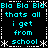 A static digital image with cyan text on a black background, framed by white dashed lines and asterisks.